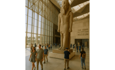 Grand Egyptian Museum family visit
