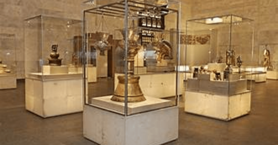 artifacts at National Museum of Egyptian Civilization