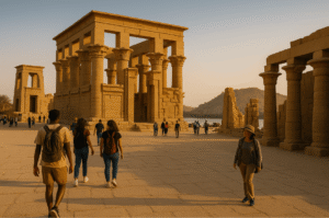 Philae Temple Aswan family visit Egypt itinerary
