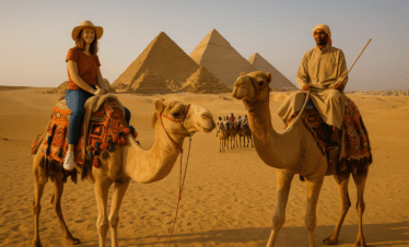 camel ride egypt