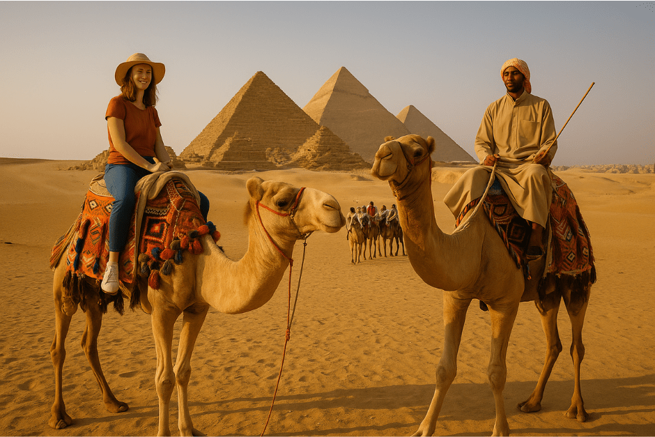camel ride egypt