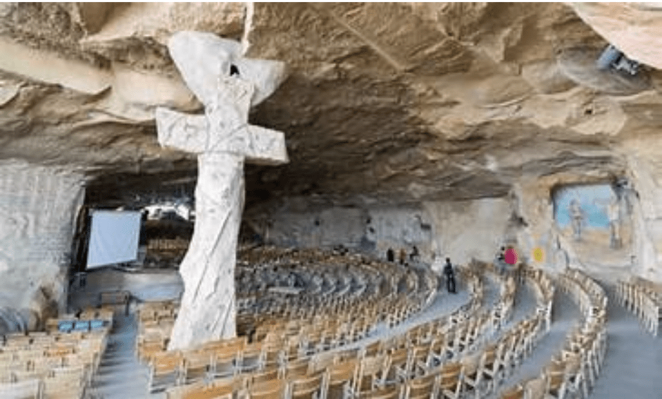 cave church