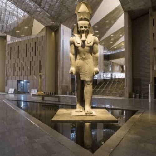 Egyptian Museum in Cairo showcasing ancient Egyptian artifacts