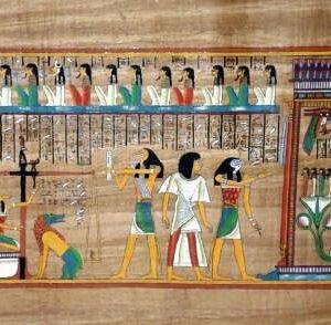 Journey to the Hall of Balance — c. 1300 BCE (New Kingdom, Egypt)