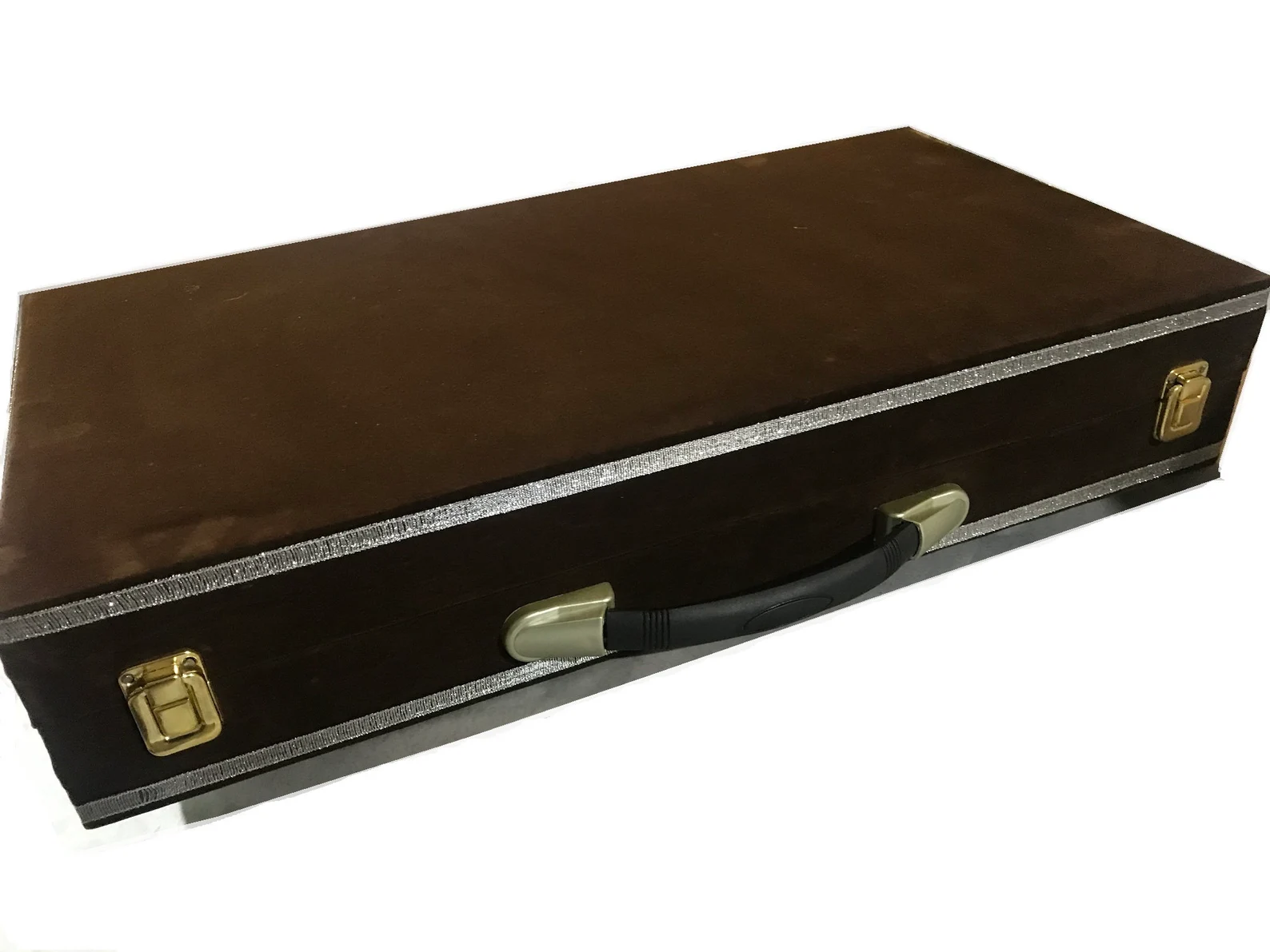 Handcrafted Egyptian Backgammon & Chess Board — Mother of Pearl Inlay (21 in) - Image 4