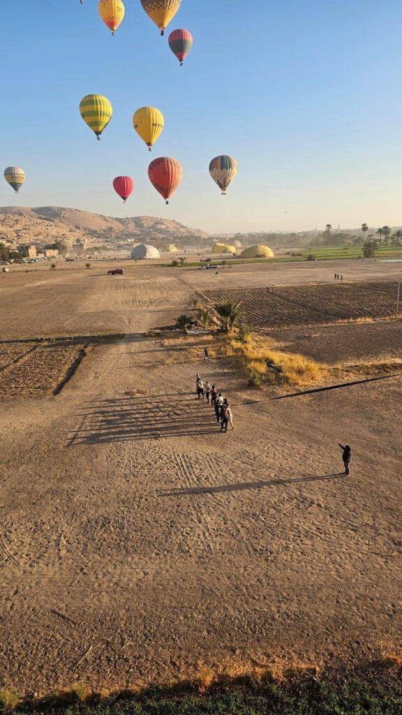 Luxor hot air balloon ride