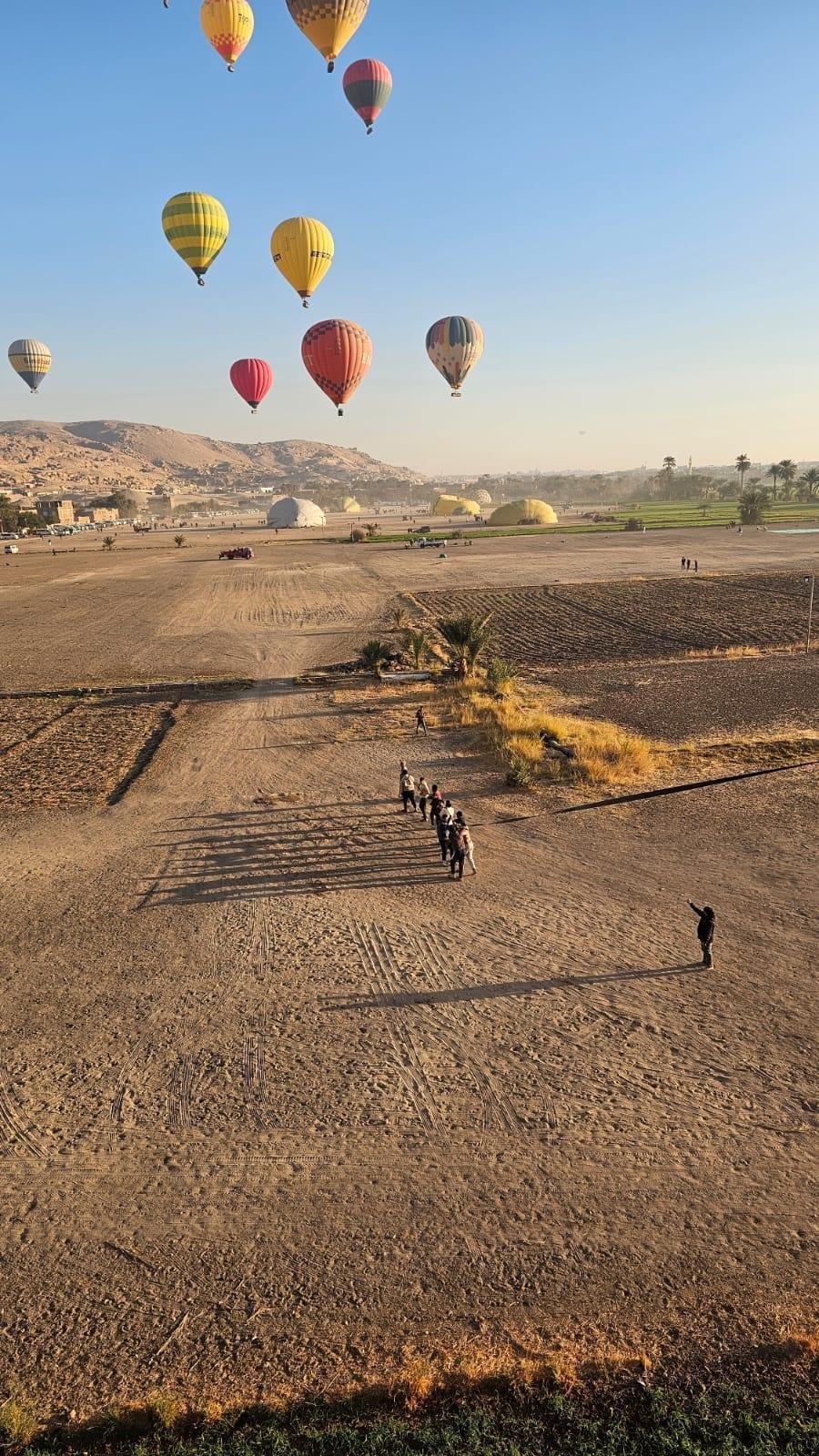 Luxor hot air balloon ride