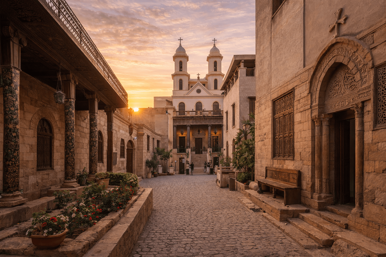 Coptic Cairo in Cairo Egypt