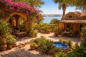 Tunis Village near Lake Qarun in Fayoum Egypt