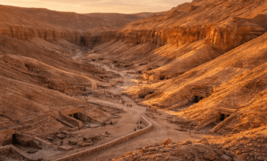 Valley of the Kings tombs in Luxor, Egypt