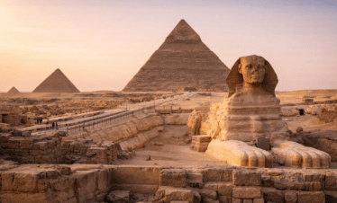 Cairo pyramids and sphinx Egypt travel