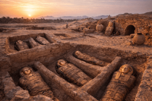 Valley of the Golden Mummies Bahariya Oasis Egypt