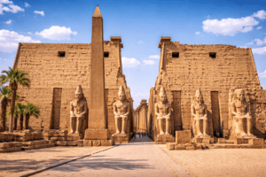 Luxor temple weather Egypt