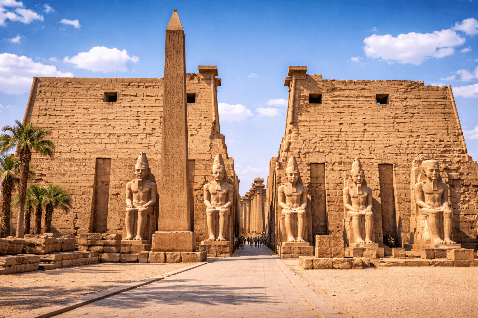 Luxor temple weather Egypt