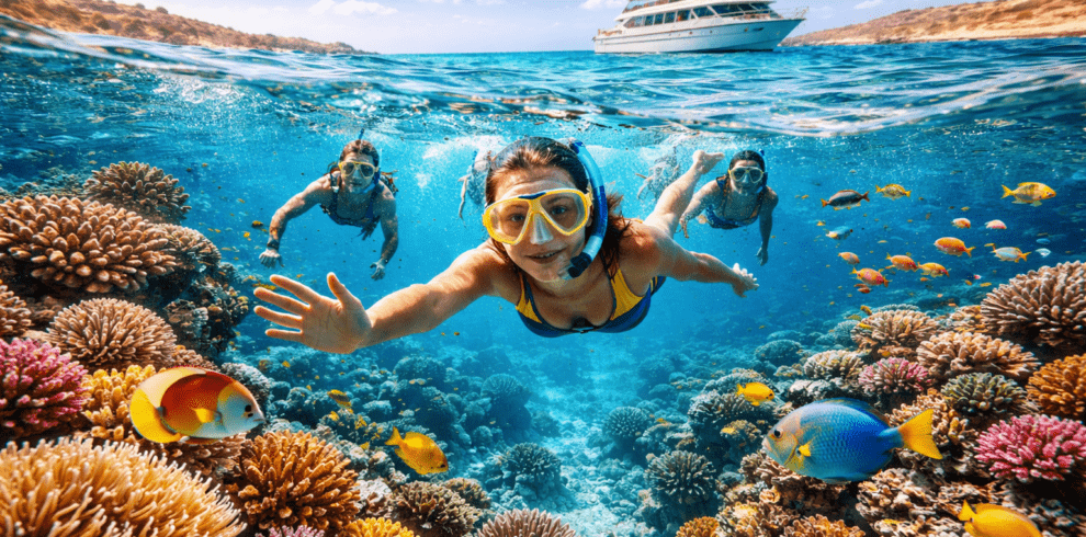 Red Sea snorkeling Egypt coral reef