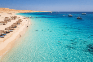 Giftun Island near Hurghada Egypt