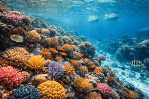 Red Sea coral reef snorkeling in Hurghada Egypt