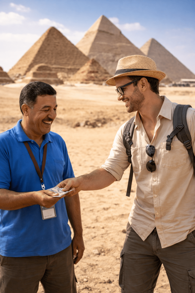 tipping in Egypt baksheesh guide traveler