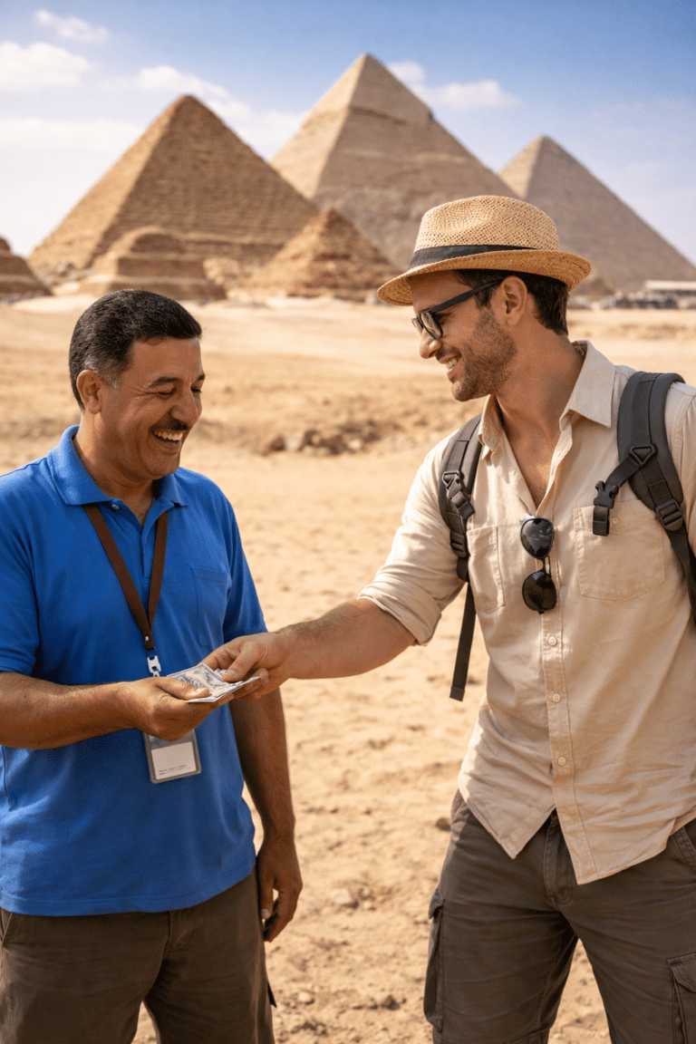 tipping in Egypt baksheesh guide traveler
