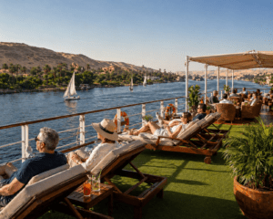 Nile cruise top deck