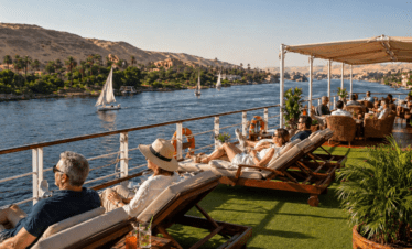 Nile cruise top deck