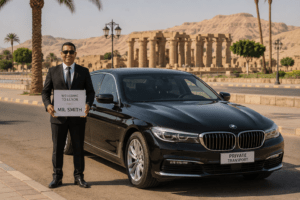 Private driver transport in Luxor Egypt
