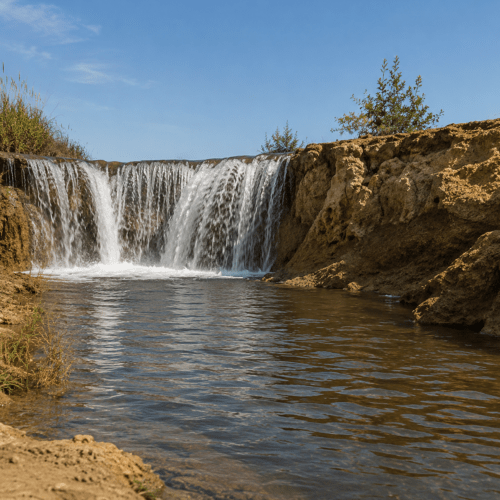 Wadi El Rayan Waterfalls