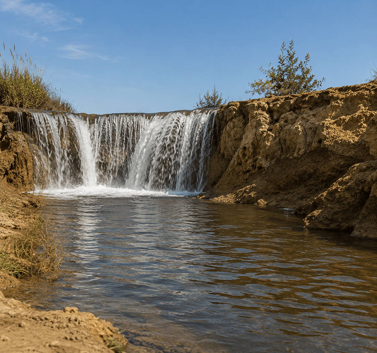 Wadi El Rayan Waterfalls