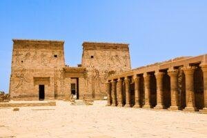 main Philae Temple courtyard