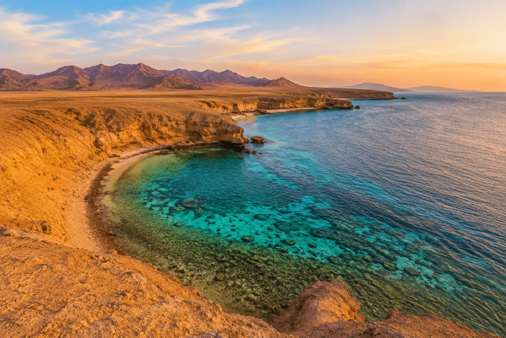 Ras Mohammed National Park's coastline