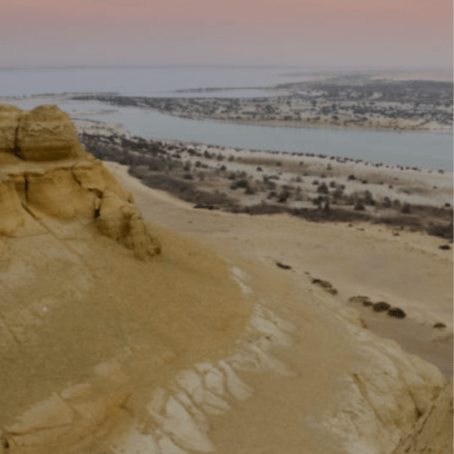Wadi Al rayan view at El Fayoum oasis