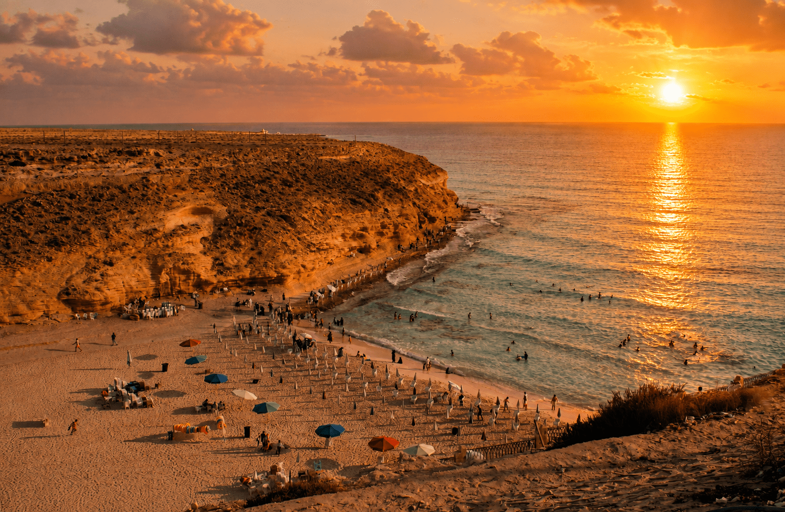 AGIBA beach sunset