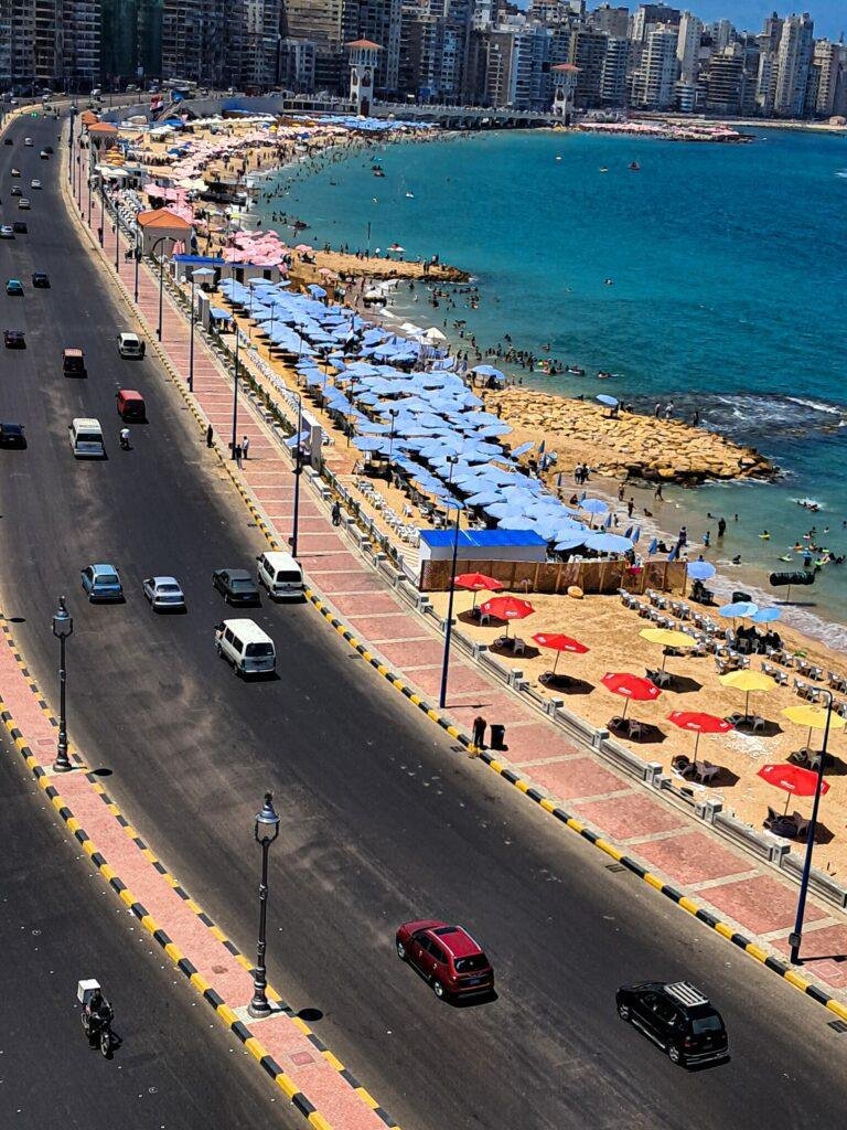 Alexandria, Egypt corniche