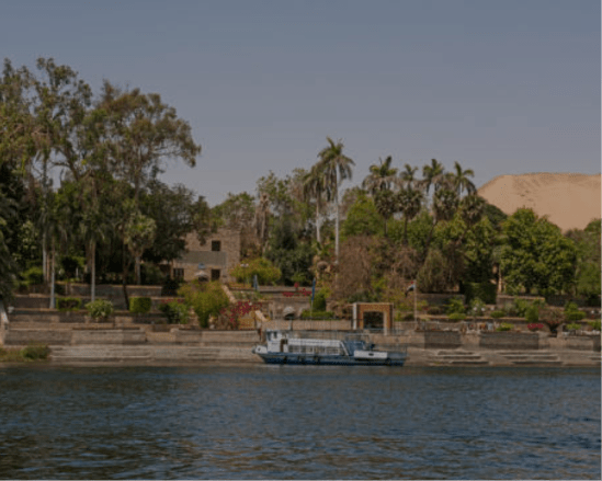 Aswan Egypt Botanical Garden