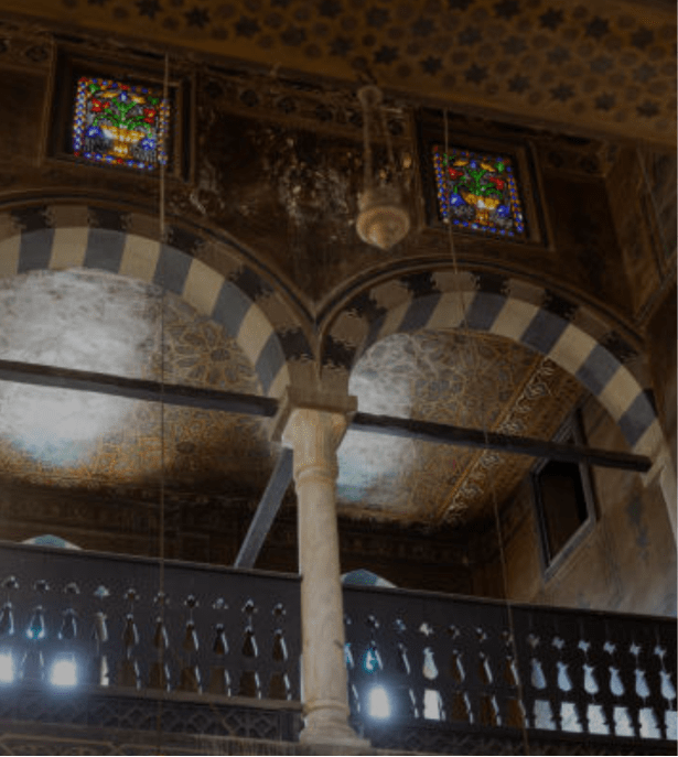 Interior of Ben-Ezra synagogue