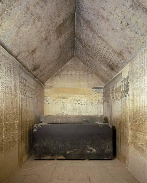 Pyramid Texts inside the Pyramid of Unas at Saqqara