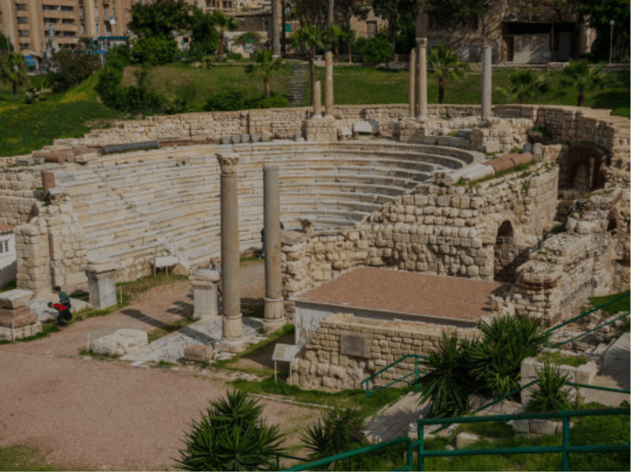 Roman amphitheater of Alexandria