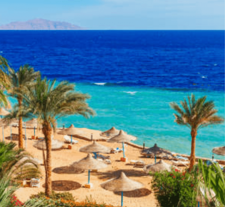 Sharm El Sheikh, Egypt beach