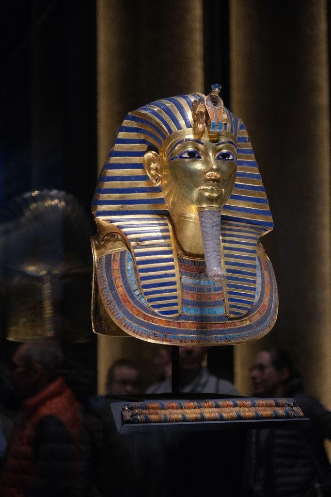 Tutankhamun collection displayed at the Grand Egyptian Museum