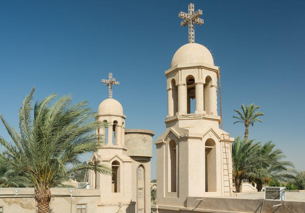 Al-Baramus Monastery in Wadi El Natrun, Egypt