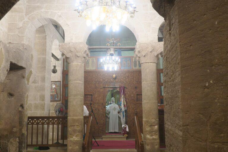 Church of the Virgin Mary at Gabal al-Tair in Minya, Egypt