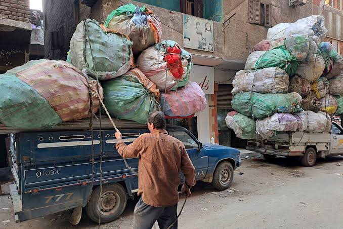 Manshiyat naser-Garbage City, Cairo, Egypt