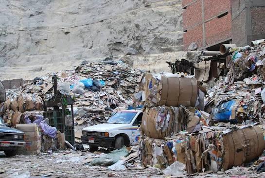Manshiyat naser-Garbage City, Cairo, Egypt