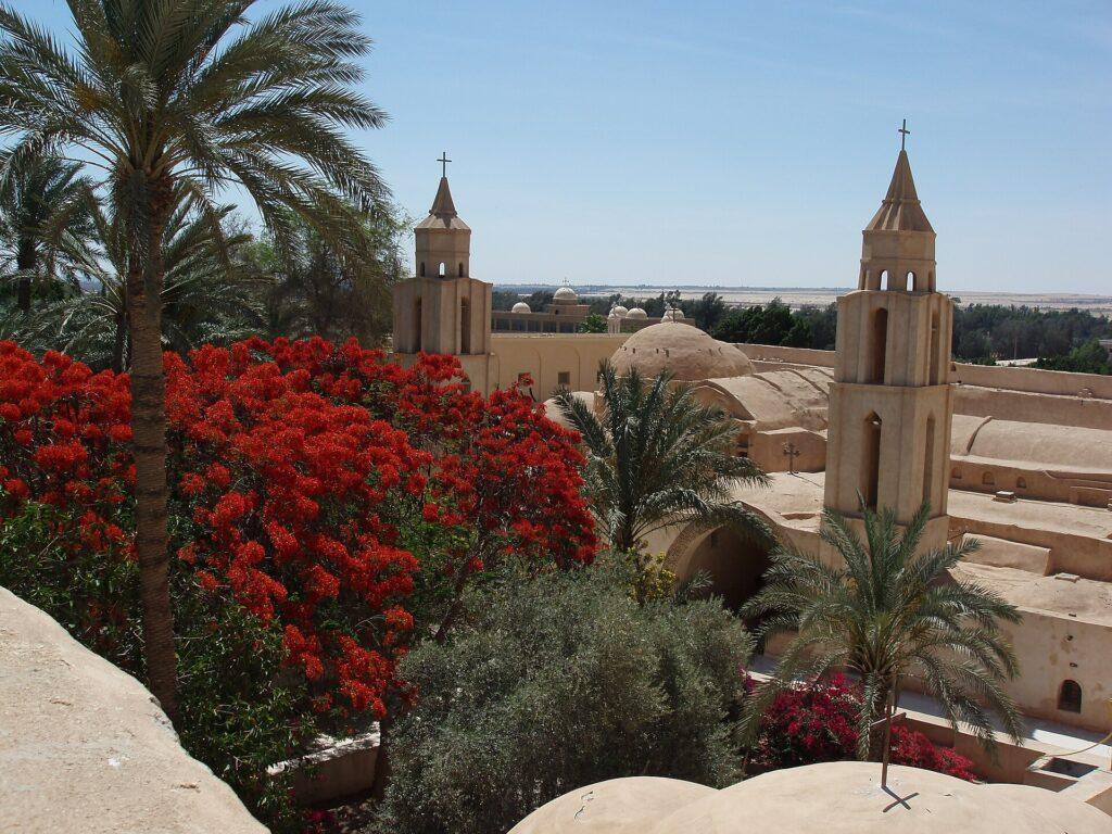 Monastery of St. Bishoy in Wadi El Natrun, Egypt