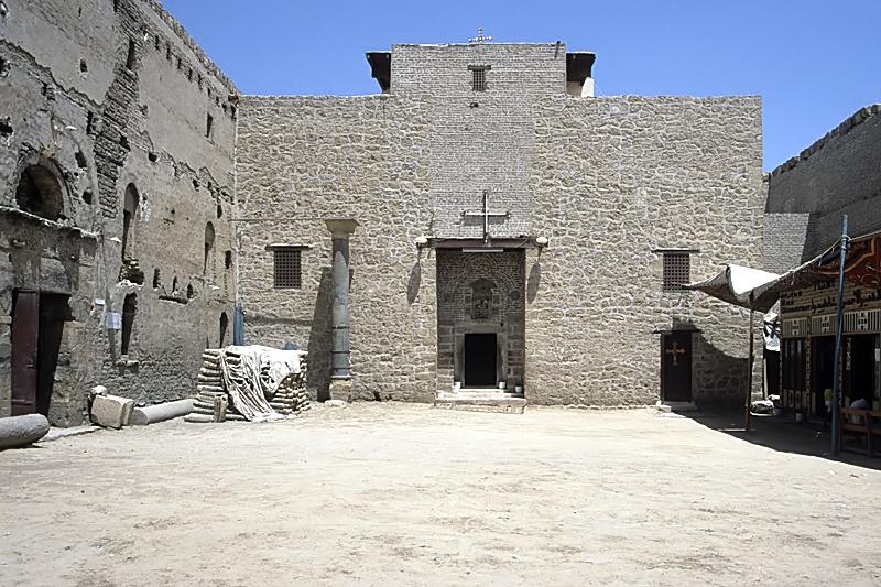 Red Monastery Courtyard