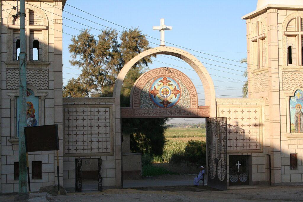 White Monastery of St. Shenoute near Sohag, Egypt
