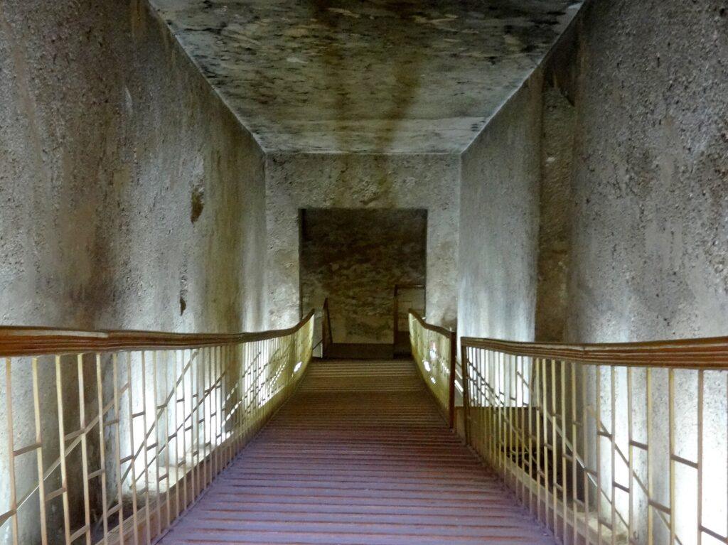 Entrance to the Royal Tomb of Akhenaten in the cliffs at Amarna