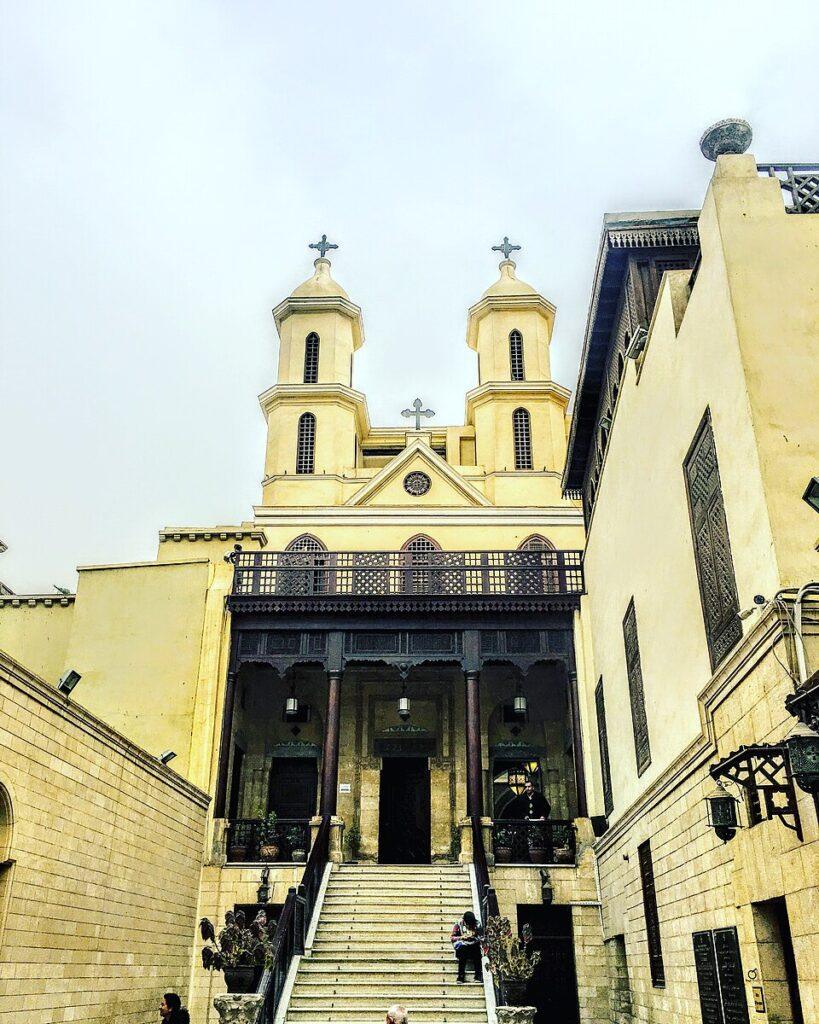 Hanging Church in Coptic Cairo, one of Egypt's historic Coptic Christian churches